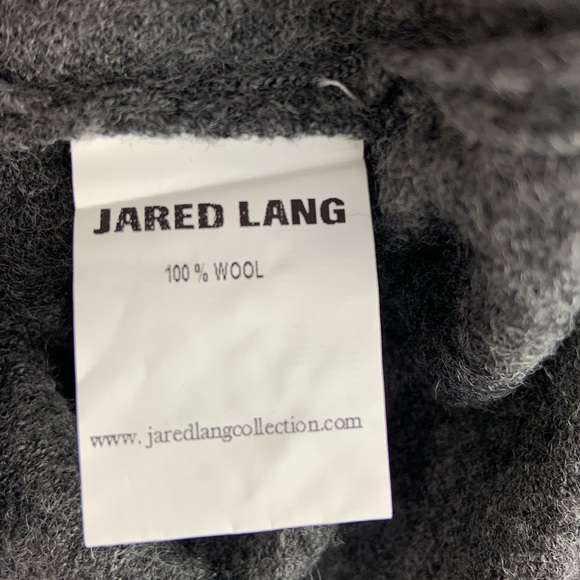 JARED LANG Grey Green NEW V-Neck Sweater XXL - Picture 4 of 5